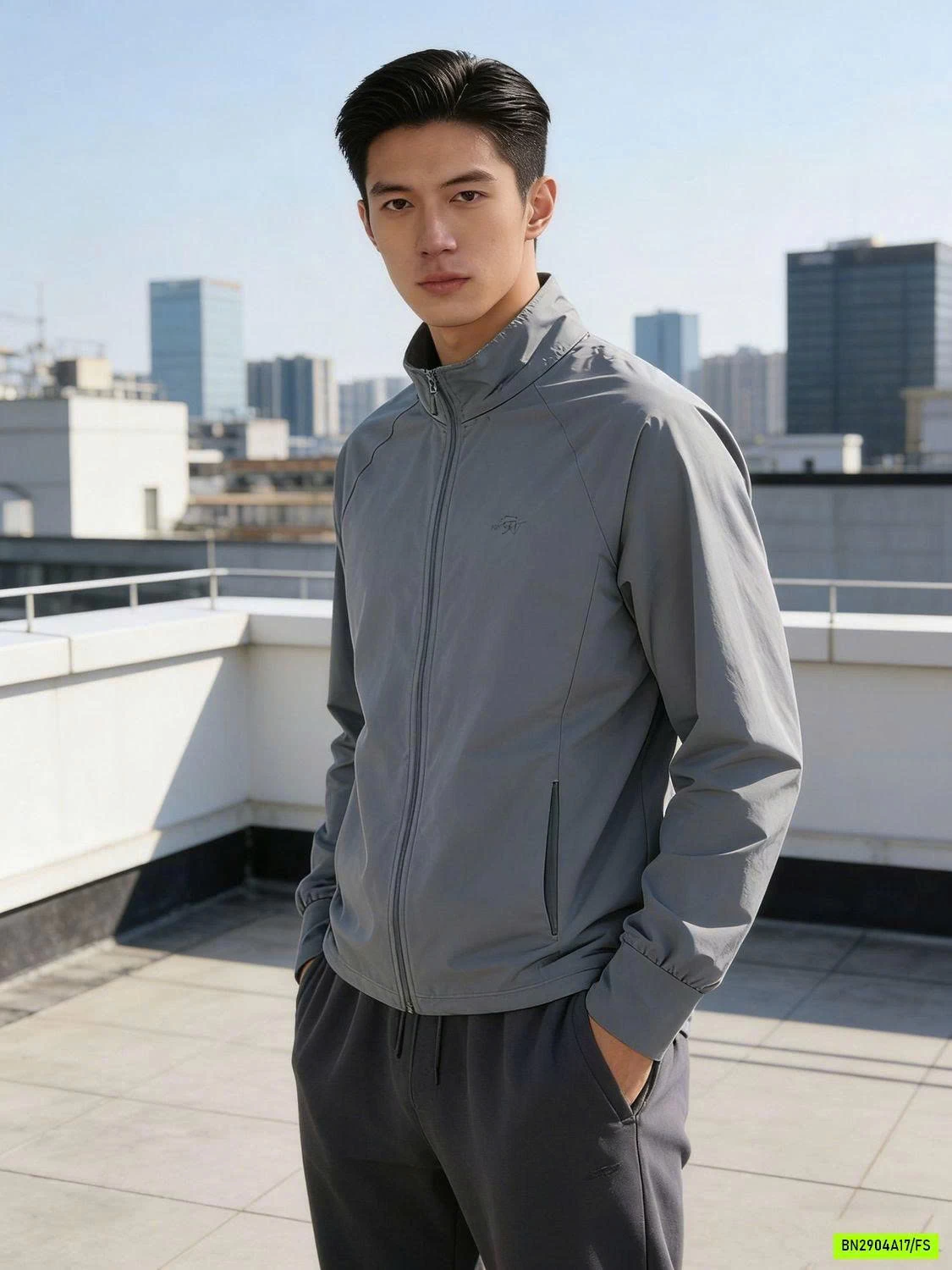 ÁO CHỐNG NẮNG CỔ ĐỨNG NAM