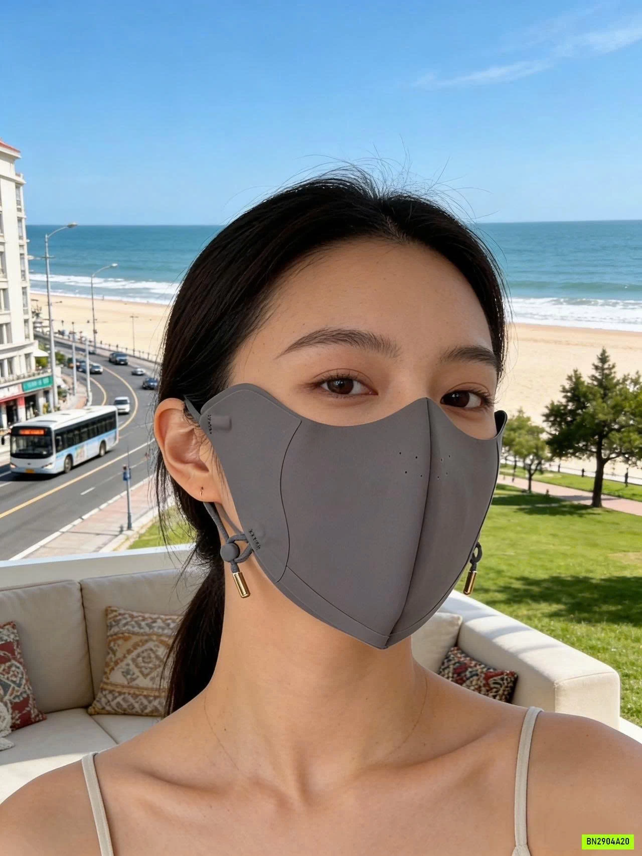 KHẨU TRANG BĂNG LẠNH CHỐNG NẮNG JIAOPIN