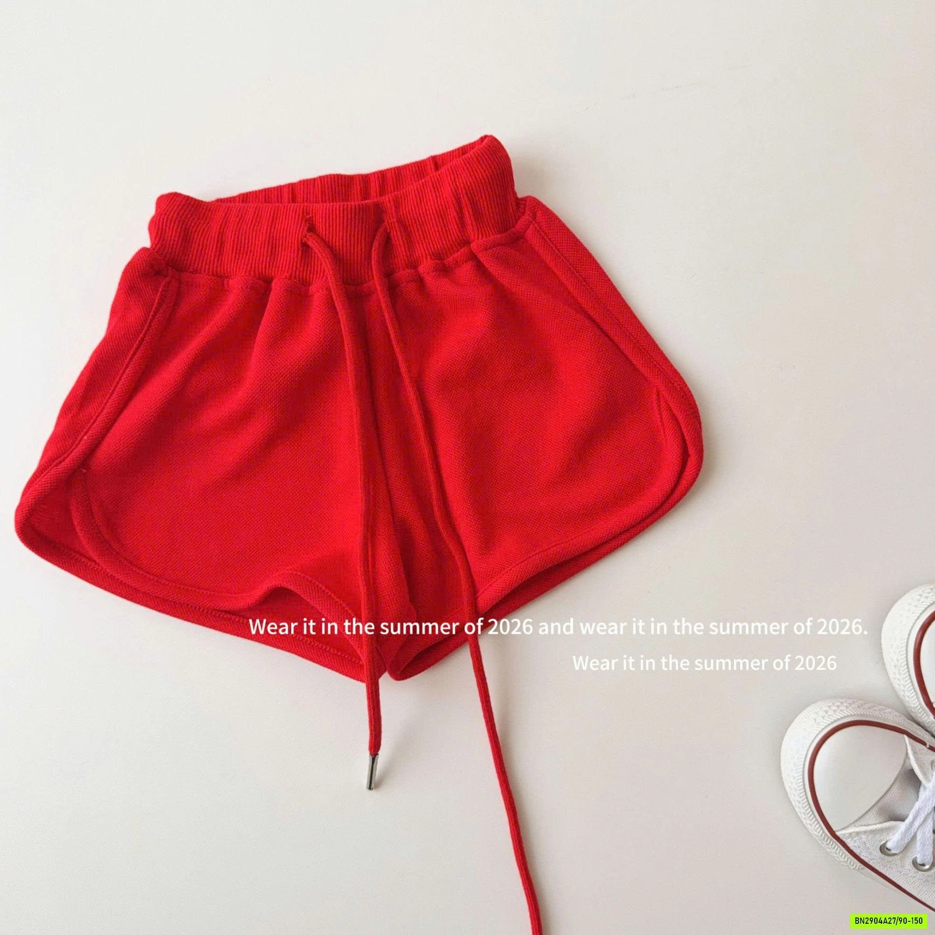 SHORT THỂ THAO CẠP CHUN T&QKIDS