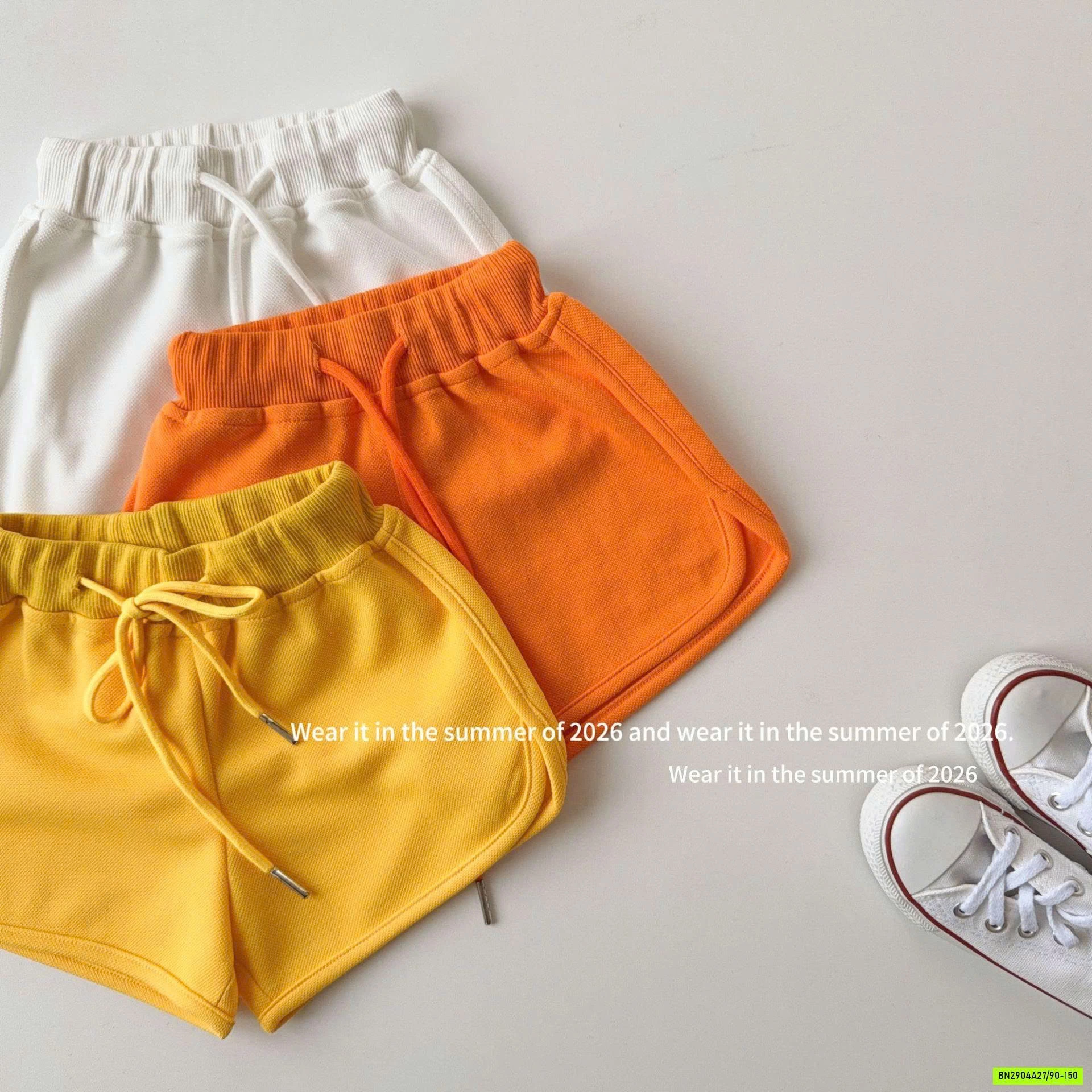 SHORT THỂ THAO CẠP CHUN T&QKIDS