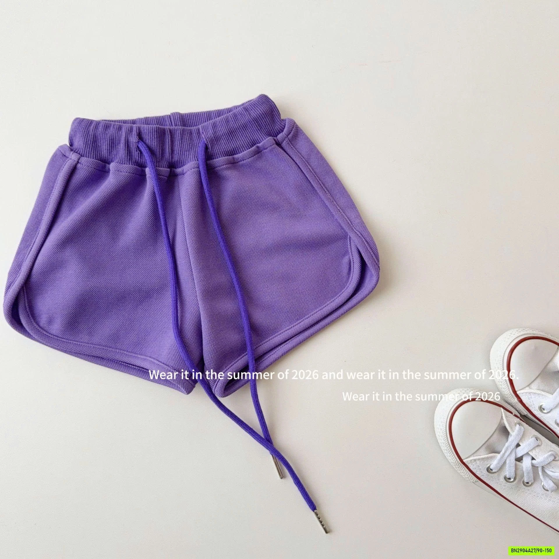 SHORT THỂ THAO CẠP CHUN T&QKIDS