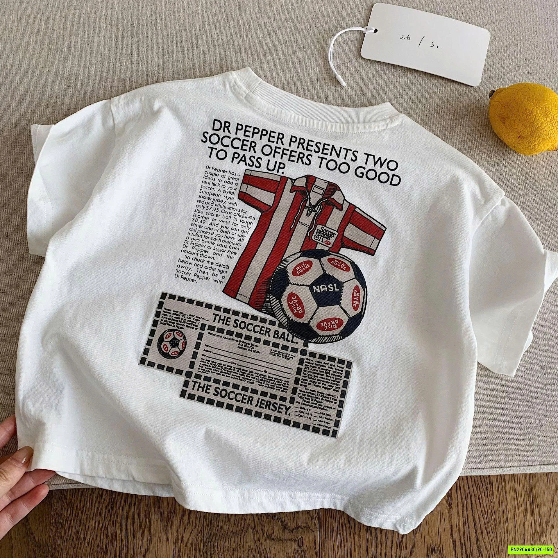 ÁO THUN IN BÓNG ĐÁ