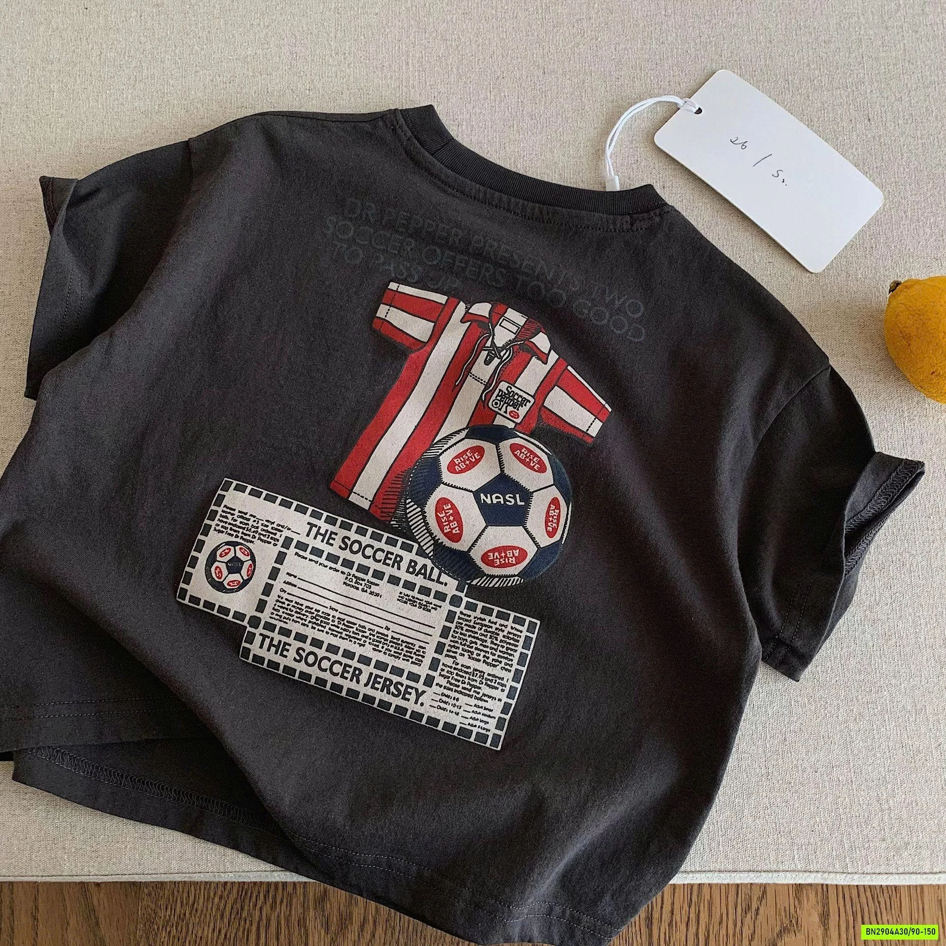 ÁO THUN IN BÓNG ĐÁ