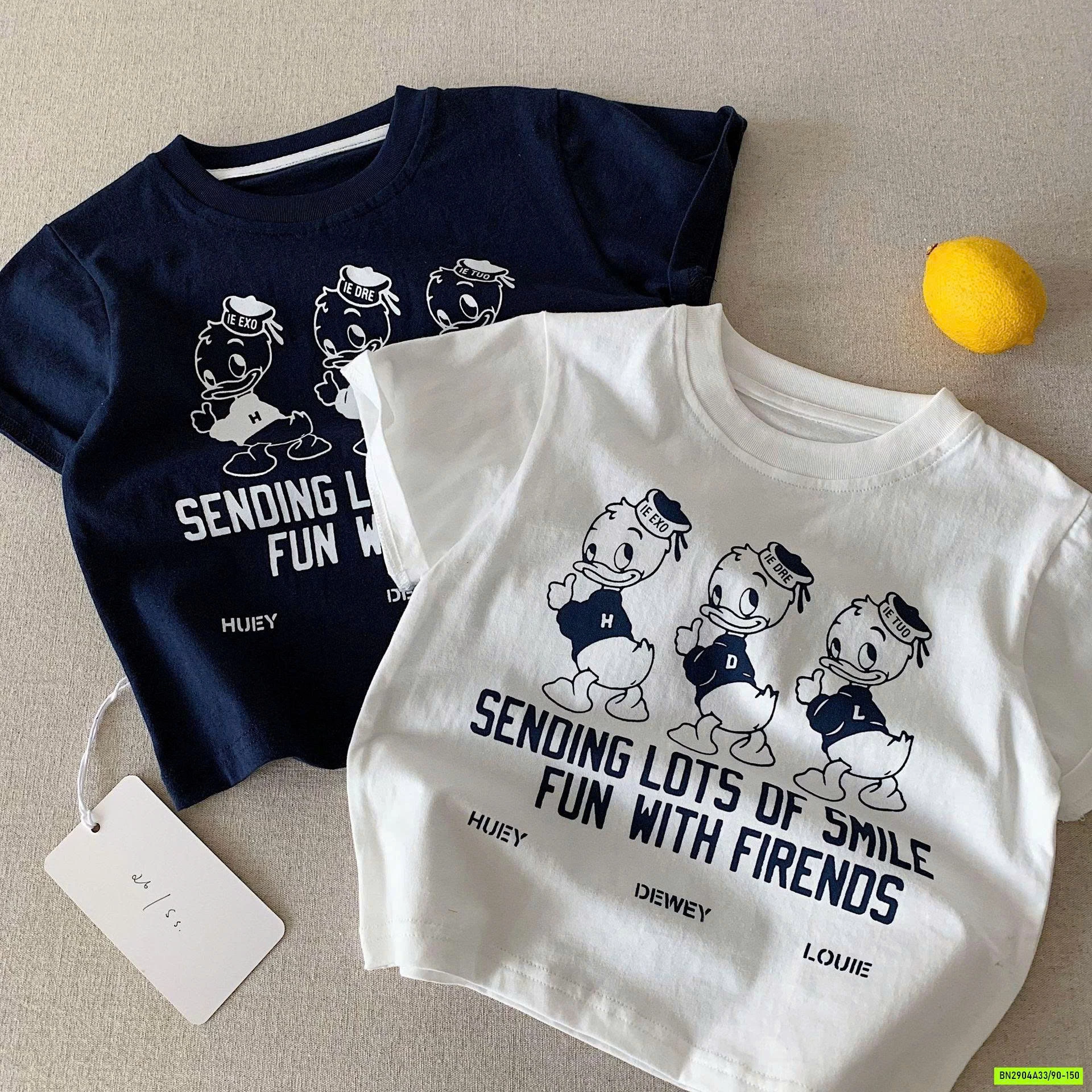 ÁO THUN 3 CHÚ VỊT DONAL