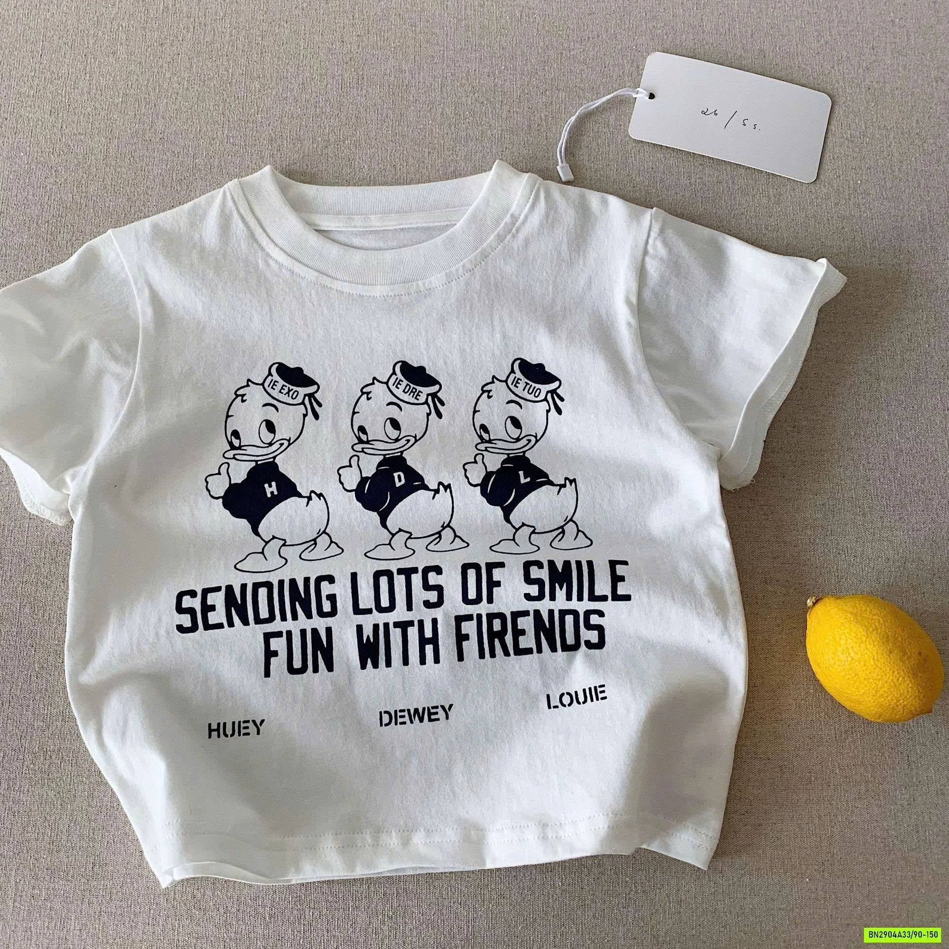 ÁO THUN 3 CHÚ VỊT DONAL