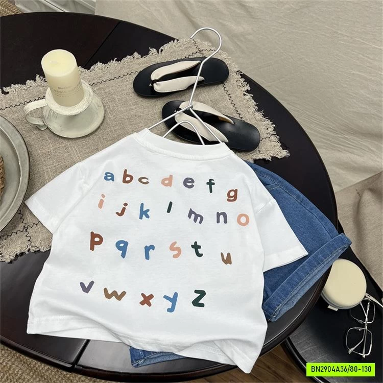 ÁO THUN CHỮ CÁI