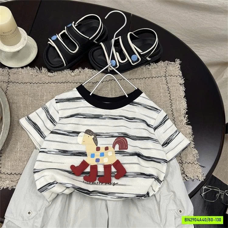 ÁO KẺ MIX SHORT GIÓ