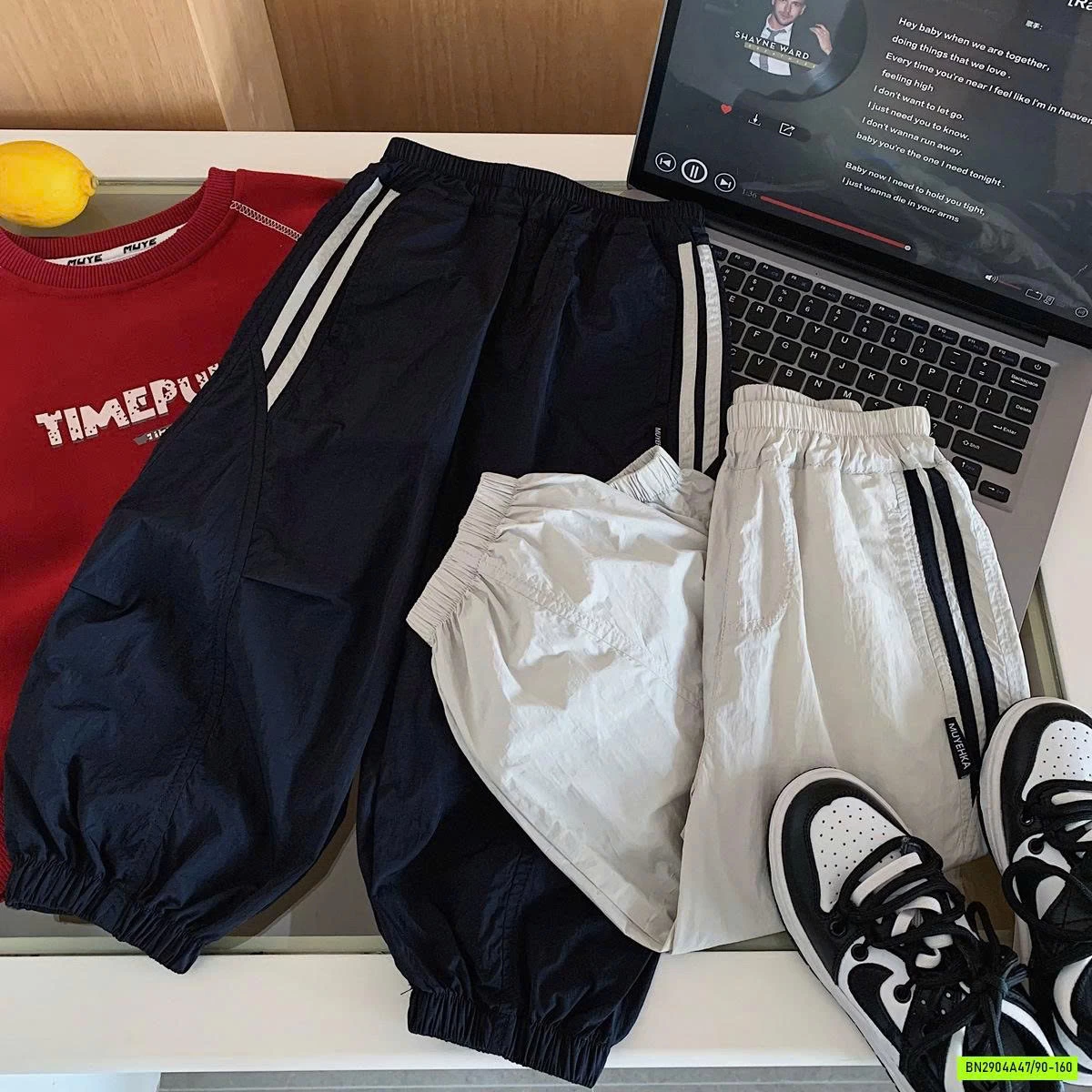 JOGGER GIÓ PHỐI SỌC