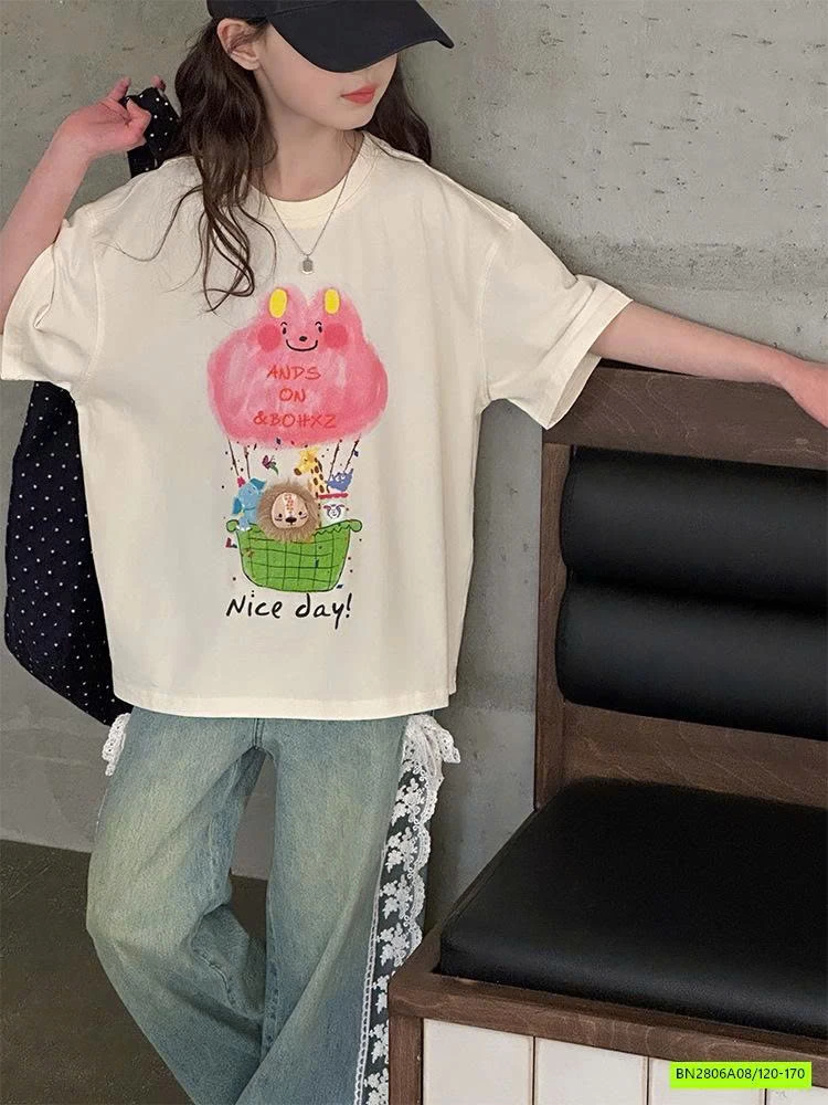 SÉT ÁO NICE MIX JEANS SUÔNG PHỐI REN