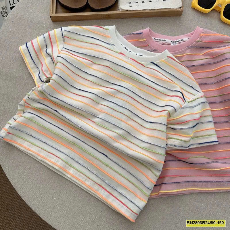 ÁO THUN KẺ SẮC MÀU