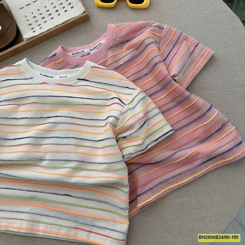 ÁO THUN KẺ SẮC MÀU