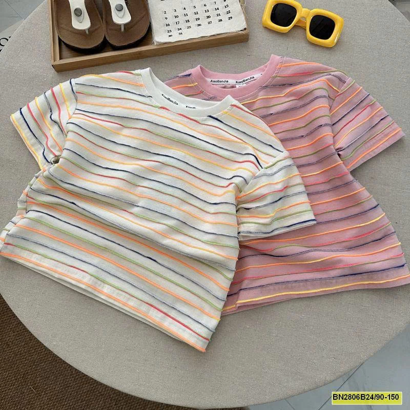 ÁO THUN KẺ SẮC MÀU