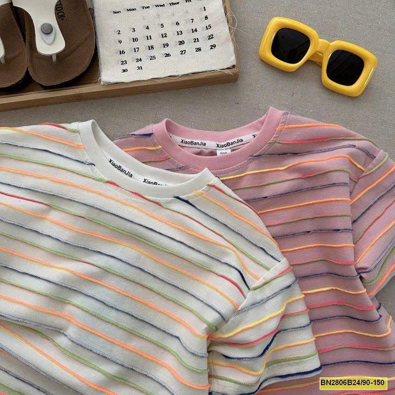 ÁO THUN KẺ SẮC MÀU