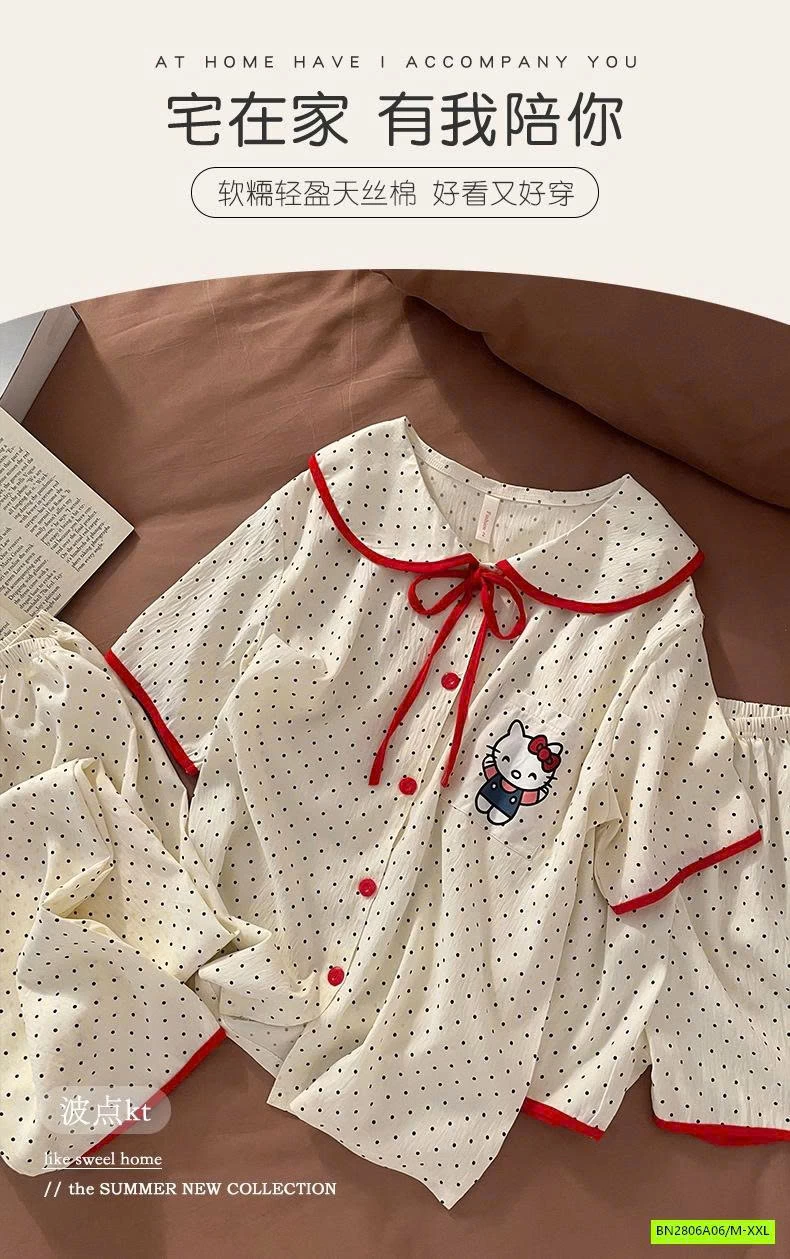 PIZAMA DỄ THƯƠNG KITTY