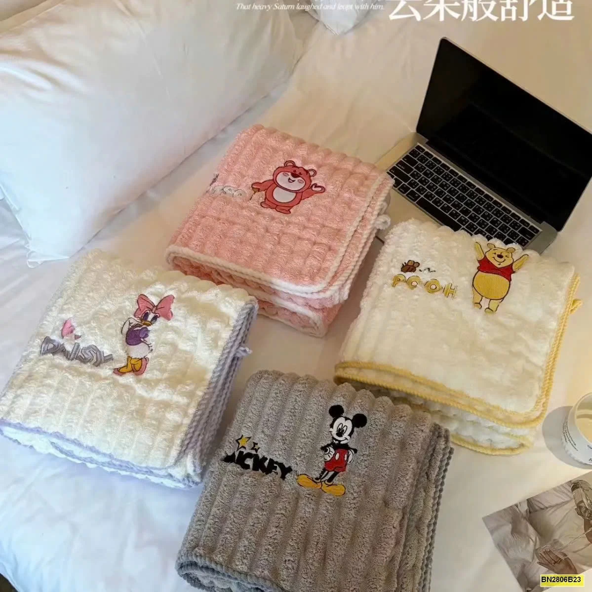 KHĂN TẮM HOẠT HÌNH CHO BÉ