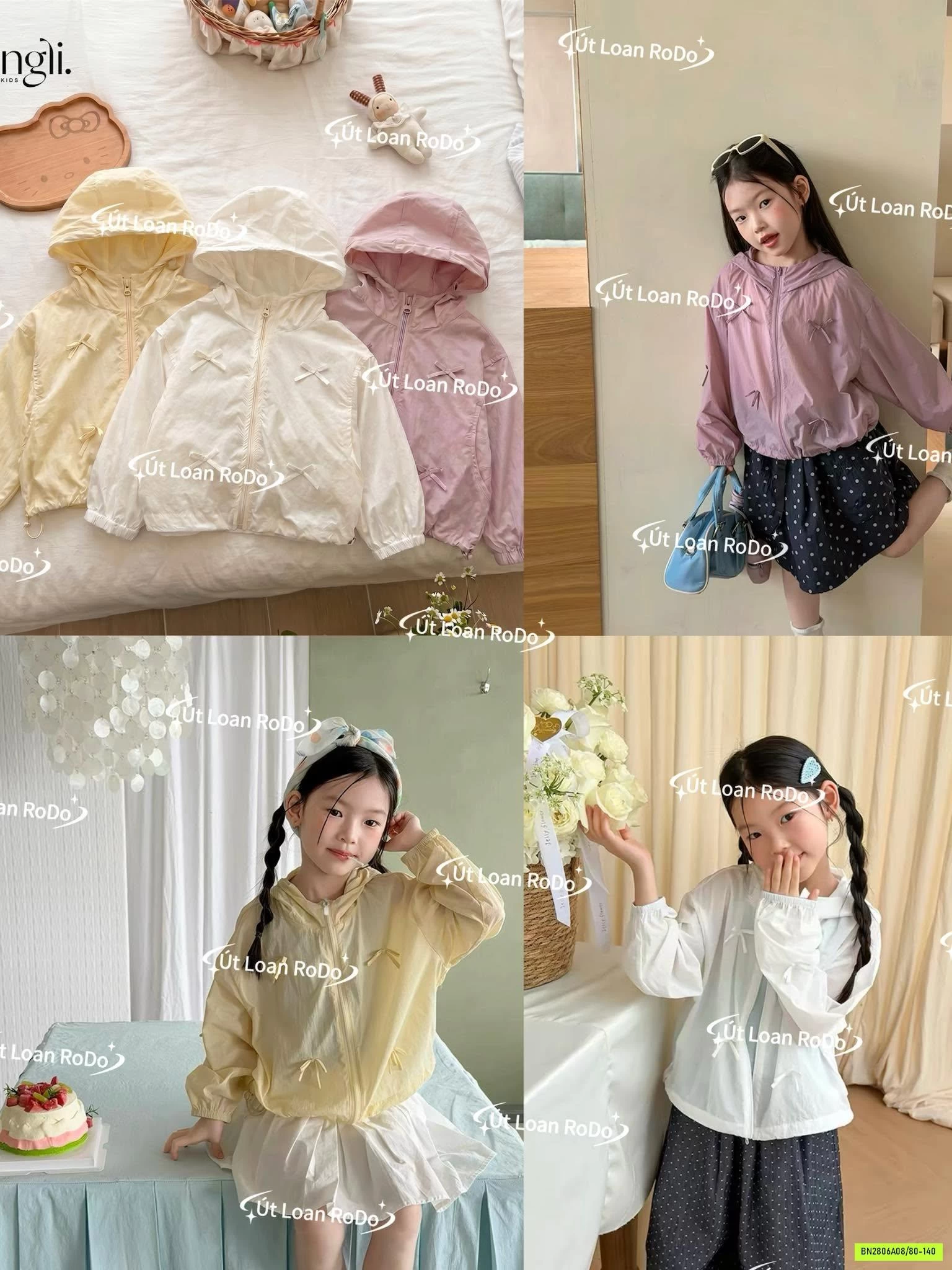 KHOÁC GIÓ GẮN NƠ NINGLI