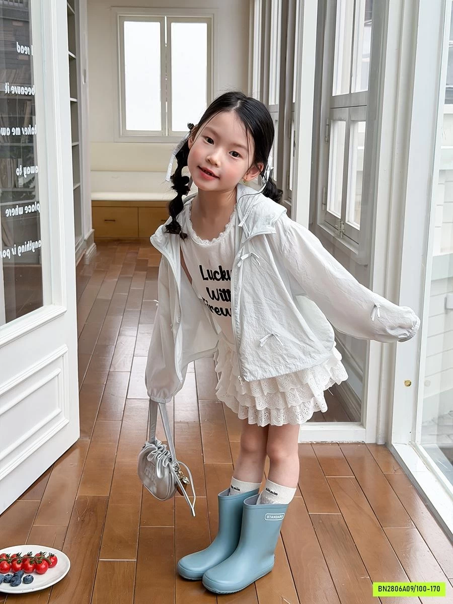 KHOÁC GIÓ TENCEL GẮN NƠ 26B045 AMBB