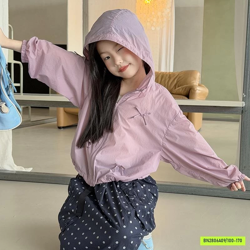 KHOÁC GIÓ TENCEL GẮN NƠ 26B045 AMBB