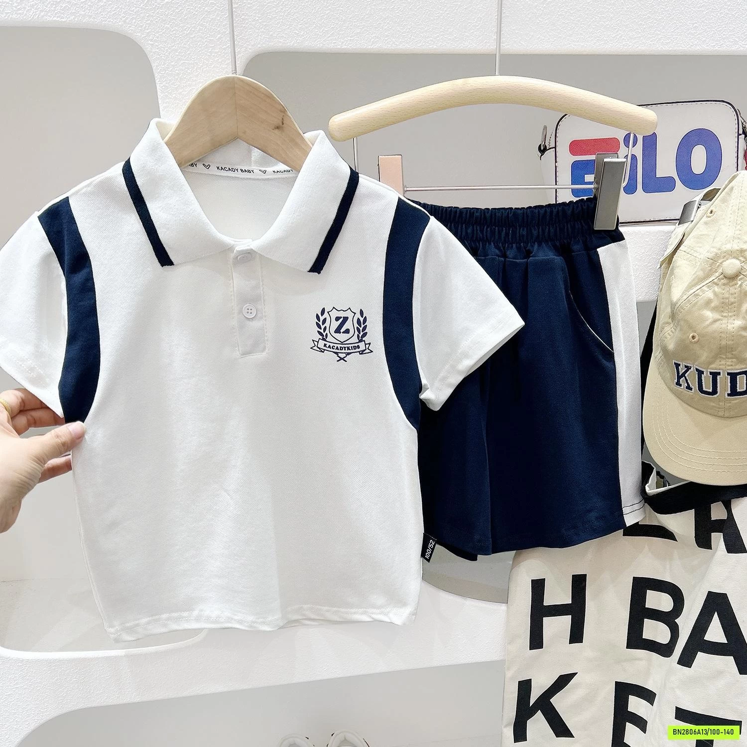 BỘ CỘC COTTON PHỐI VIỀN KACADY