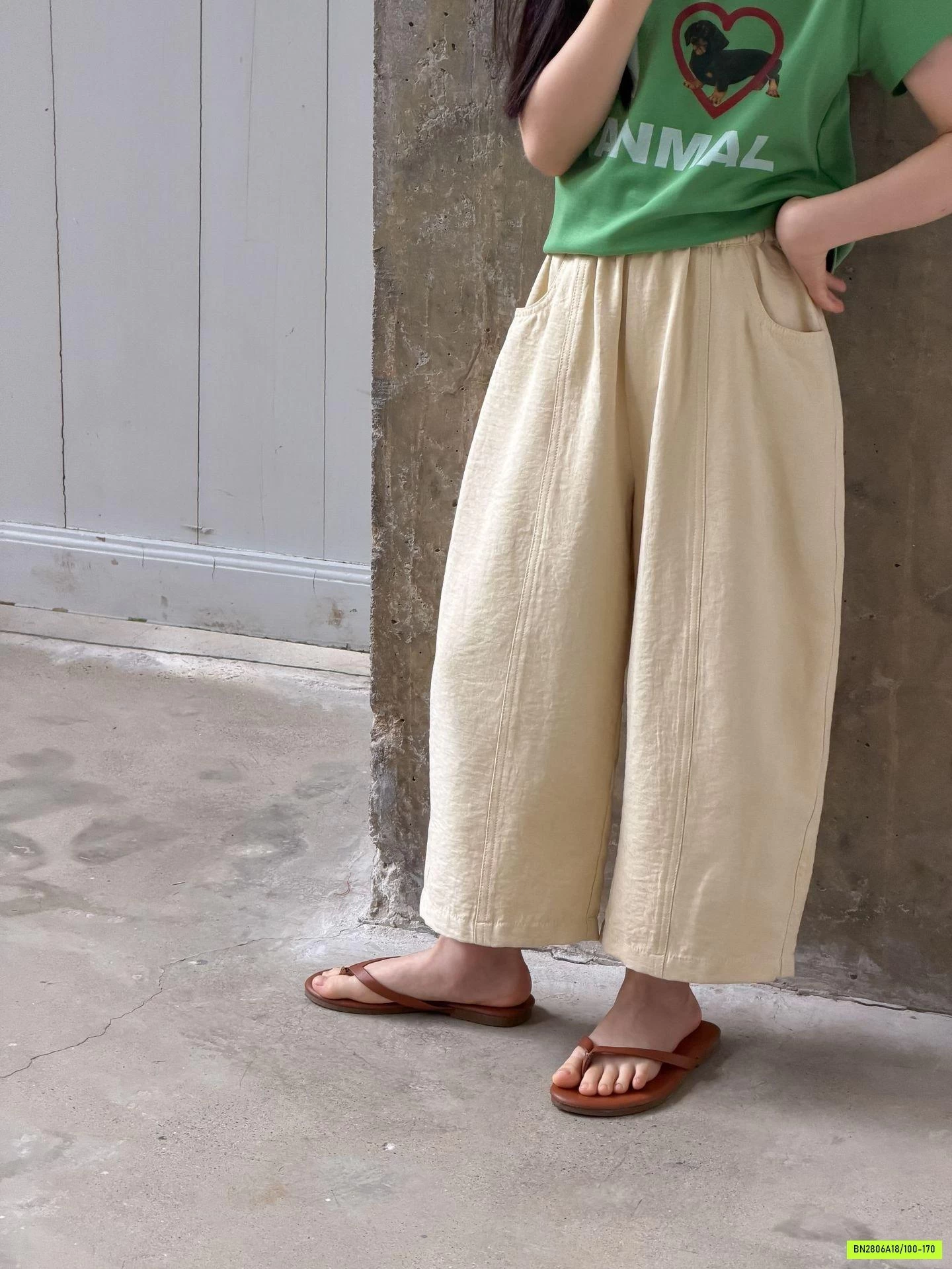 BAGGY ĐŨI GÂN TRƯỚC 26C026 AMBB