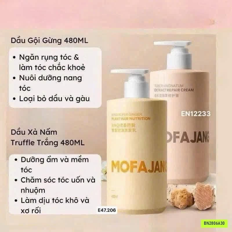 DẦU GỘI GỪNG GIẢM RỤNG TÓC CỦA #MOFAJANG