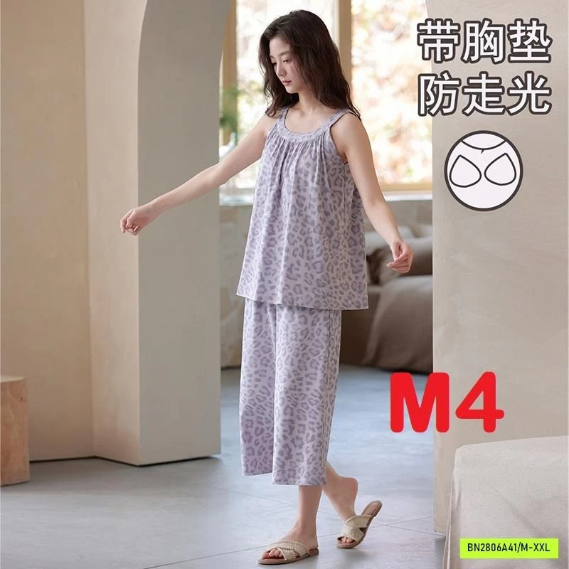 BỘ MẶC NHÀ ÁO YẾM QUẦN SUÔNG
