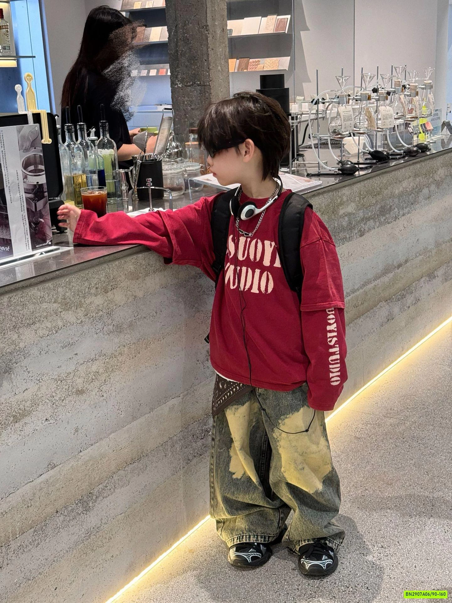 JEANS SUÔNG LOANG GỐI