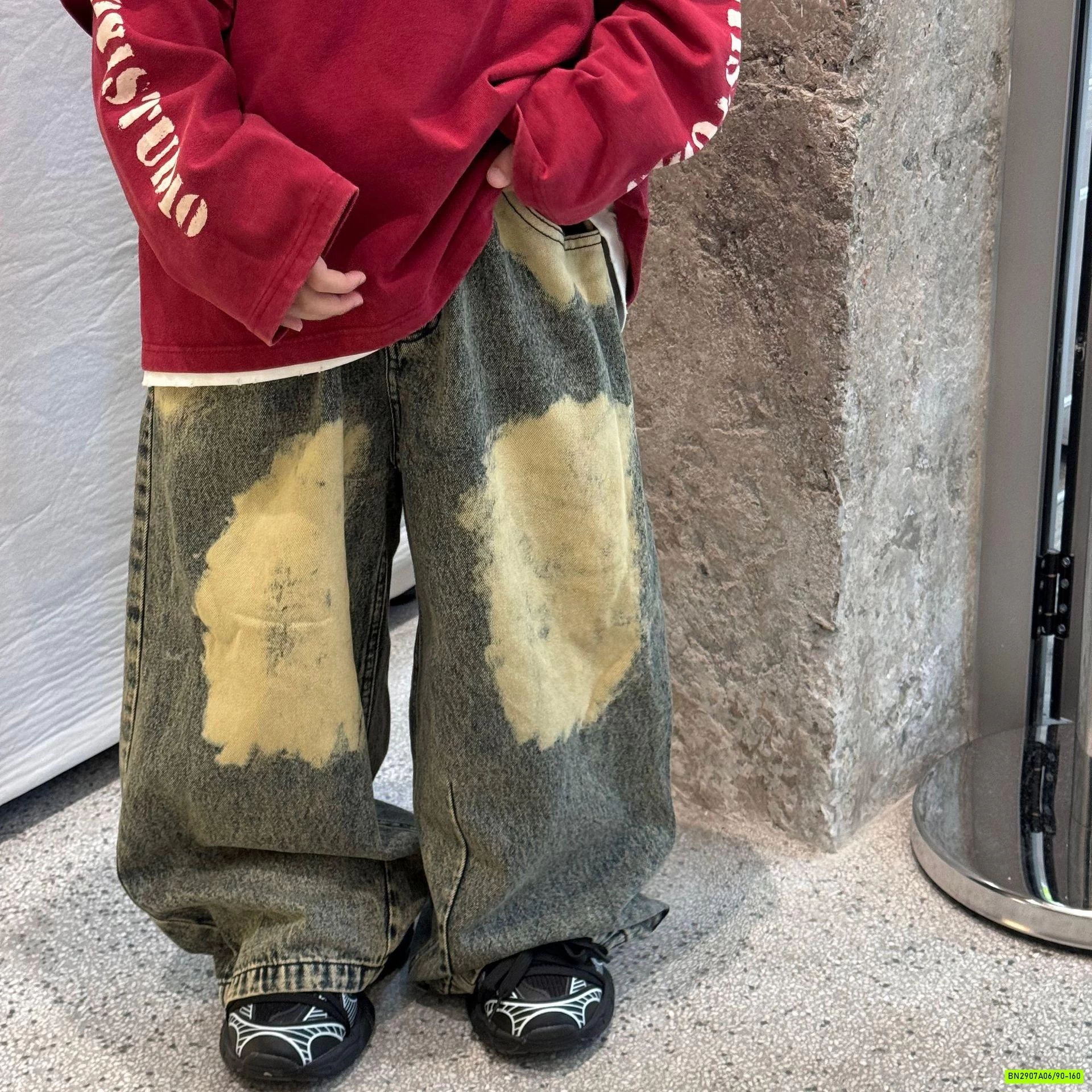 JEANS SUÔNG LOANG GỐI