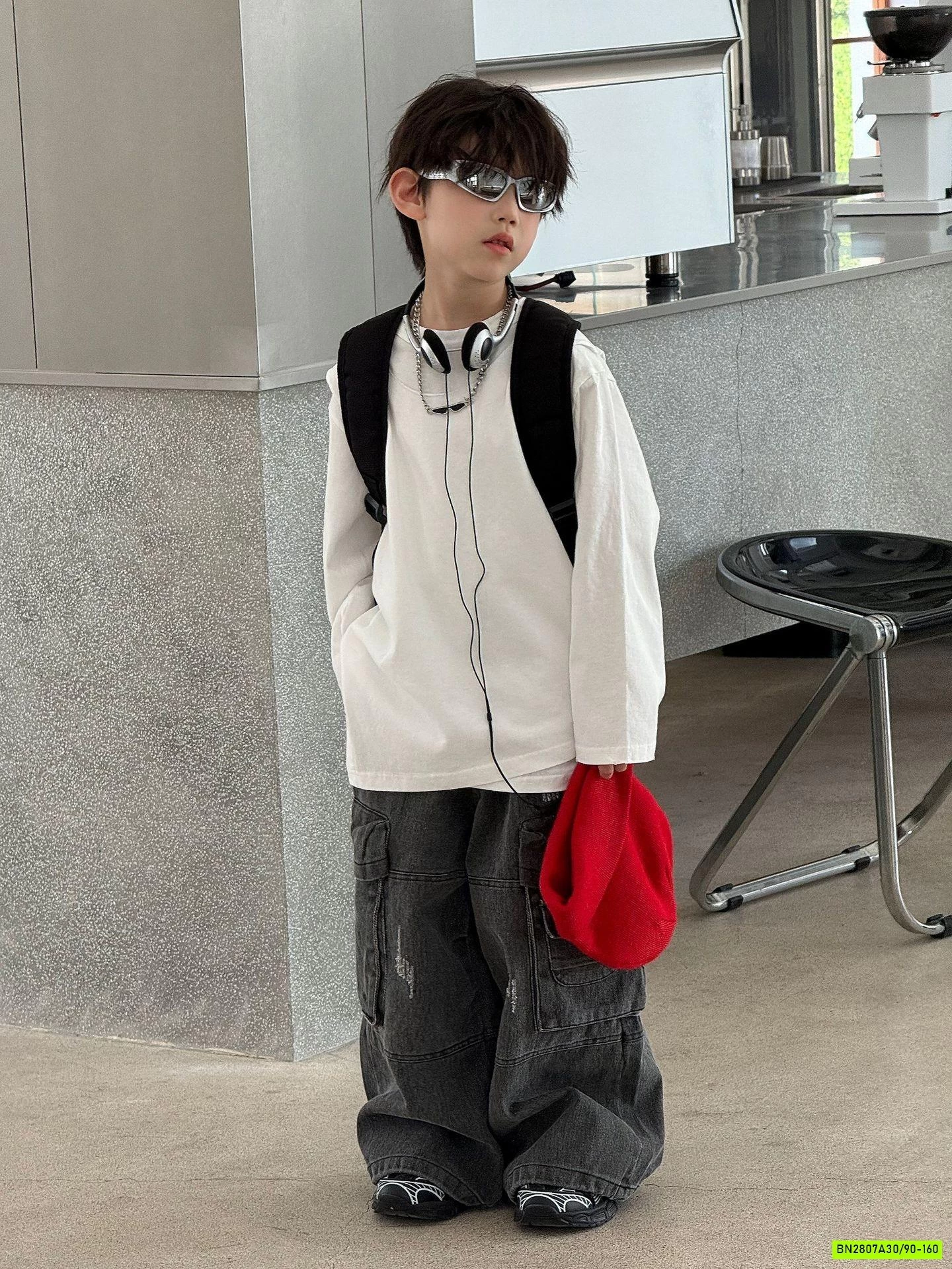 ÁO THUN GIẢ GILE VẠT LỆCH