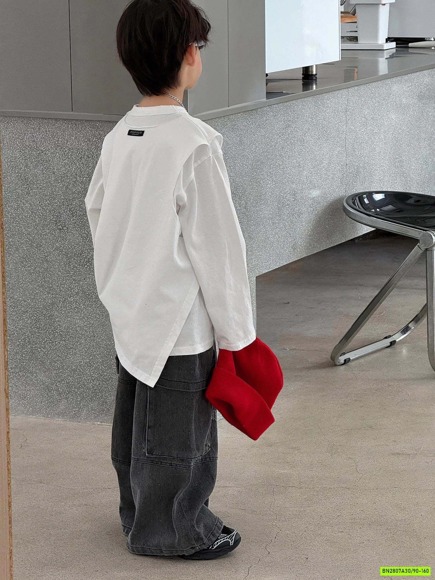 ÁO THUN GIẢ GILE VẠT LỆCH