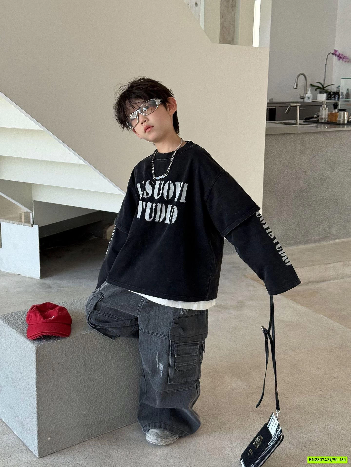 ÁO NỈ GIẢ 2 LỚP IN CHỮ