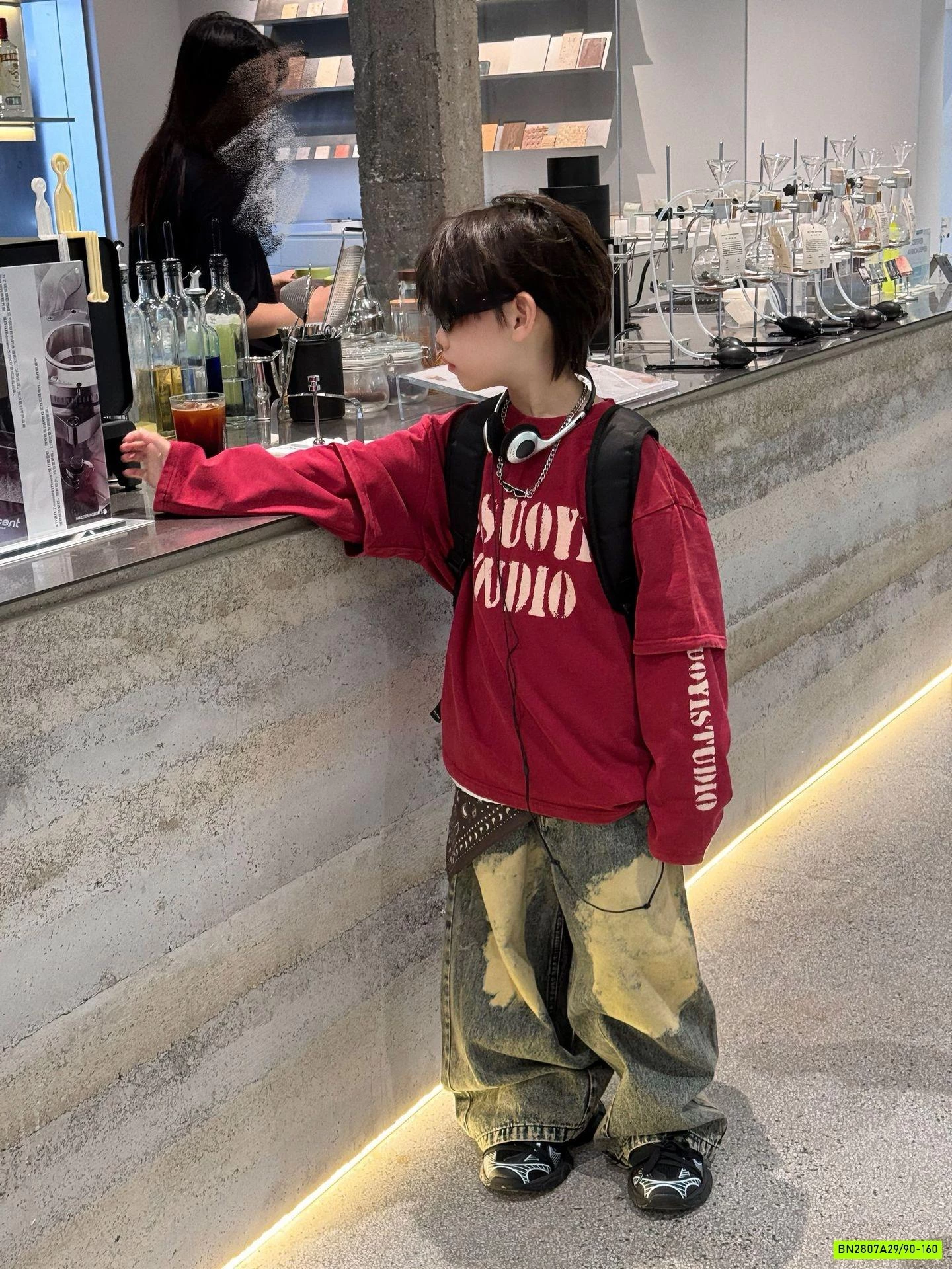 ÁO NỈ GIẢ 2 LỚP IN CHỮ