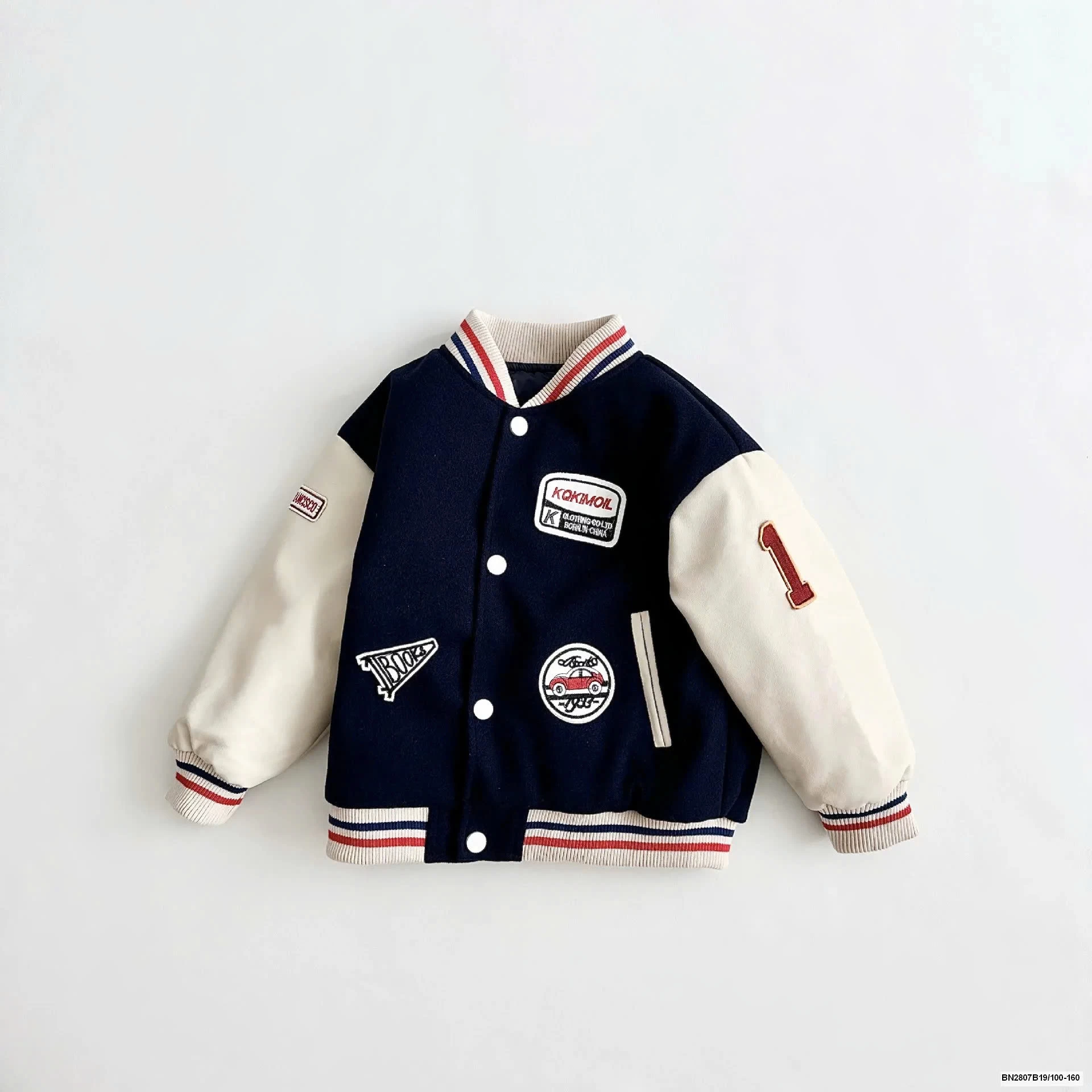 ÁO BOMBER BÓNG CHÀY CHO BÉ