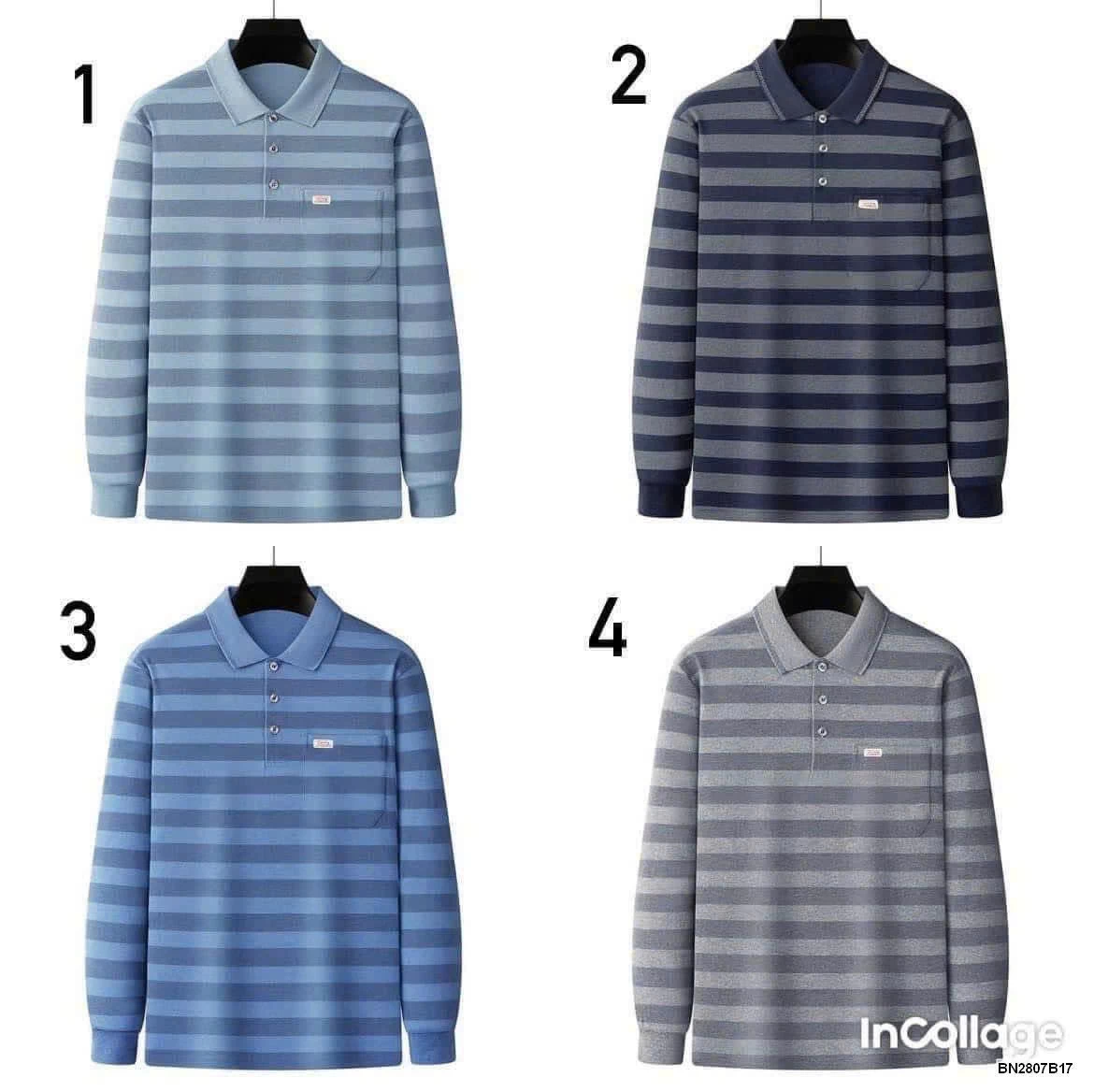 ÁO POLO TAY TRUNG NIÊN