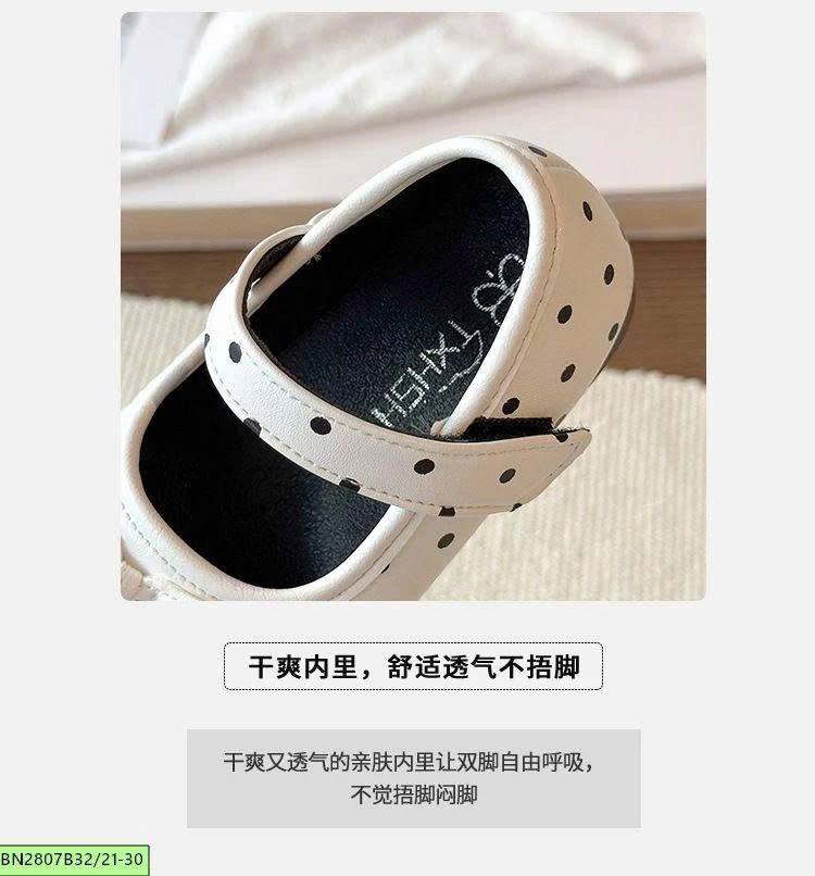 GIÀY BÚP BÊ NƠ CHÂM BÍ