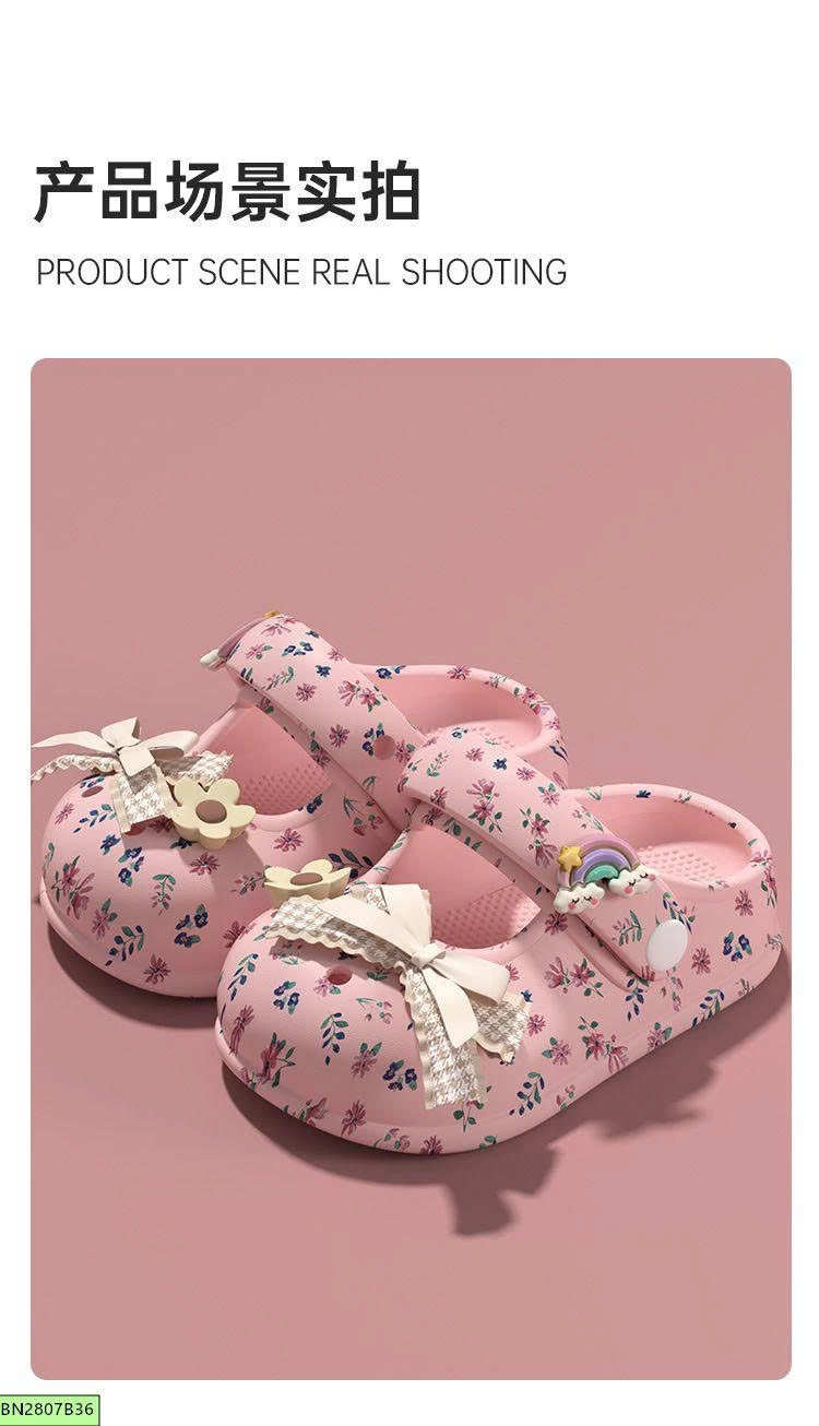 SỤC CROC HOA  NHÍ CHO BÉ GÁI