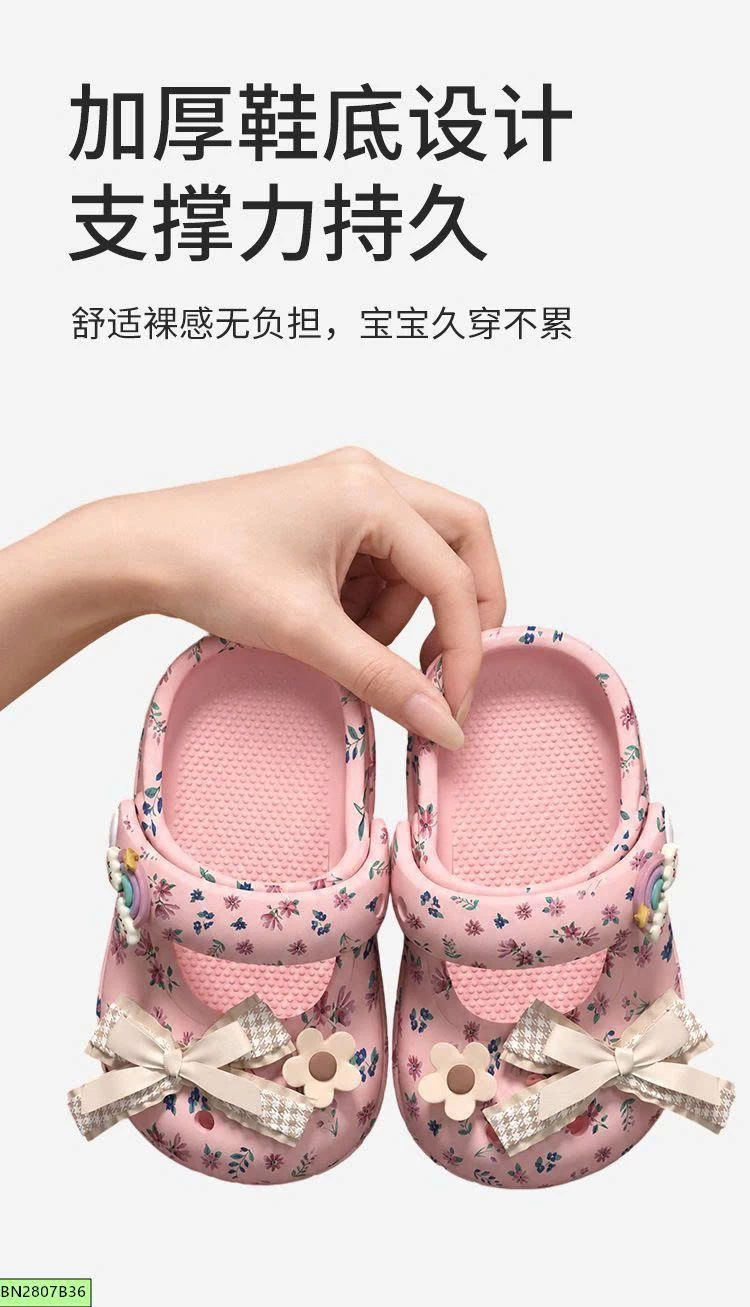 SỤC CROC HOA  NHÍ CHO BÉ GÁI