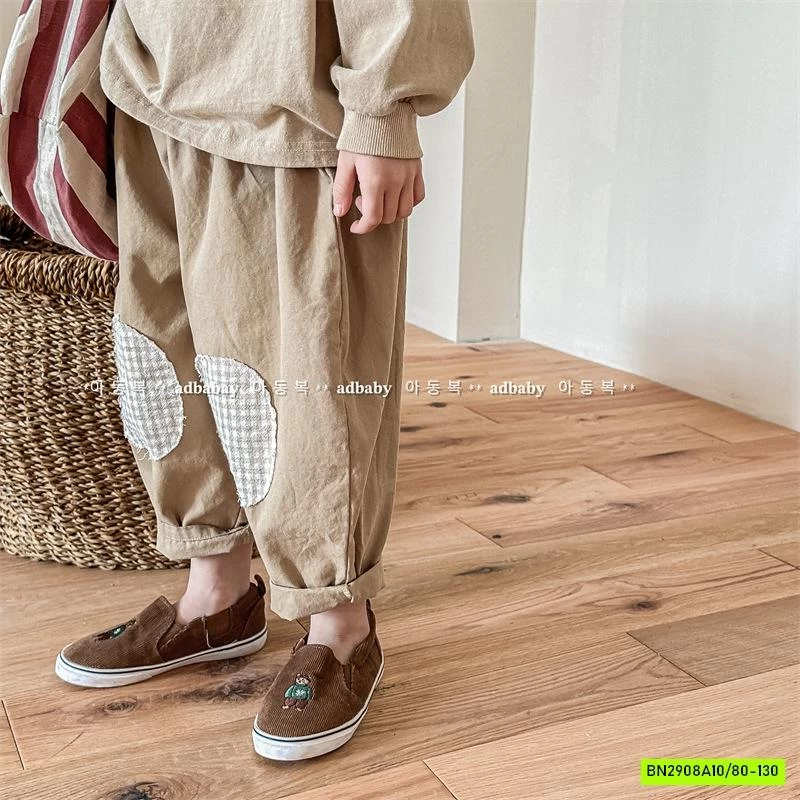 BAGGY THÔ MỀM VÁ GỐI ADBABY