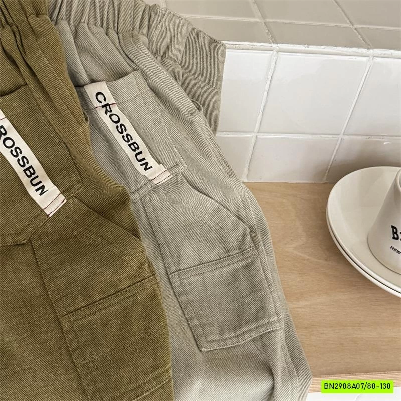 BAGGY IN CHỮ VINTAGE ADBABY