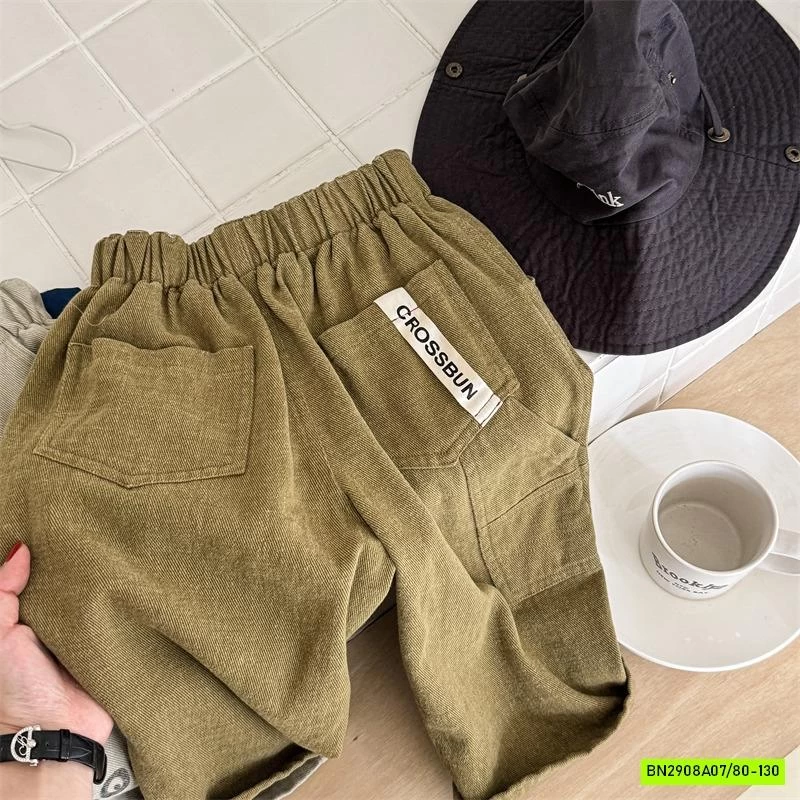 BAGGY IN CHỮ VINTAGE ADBABY