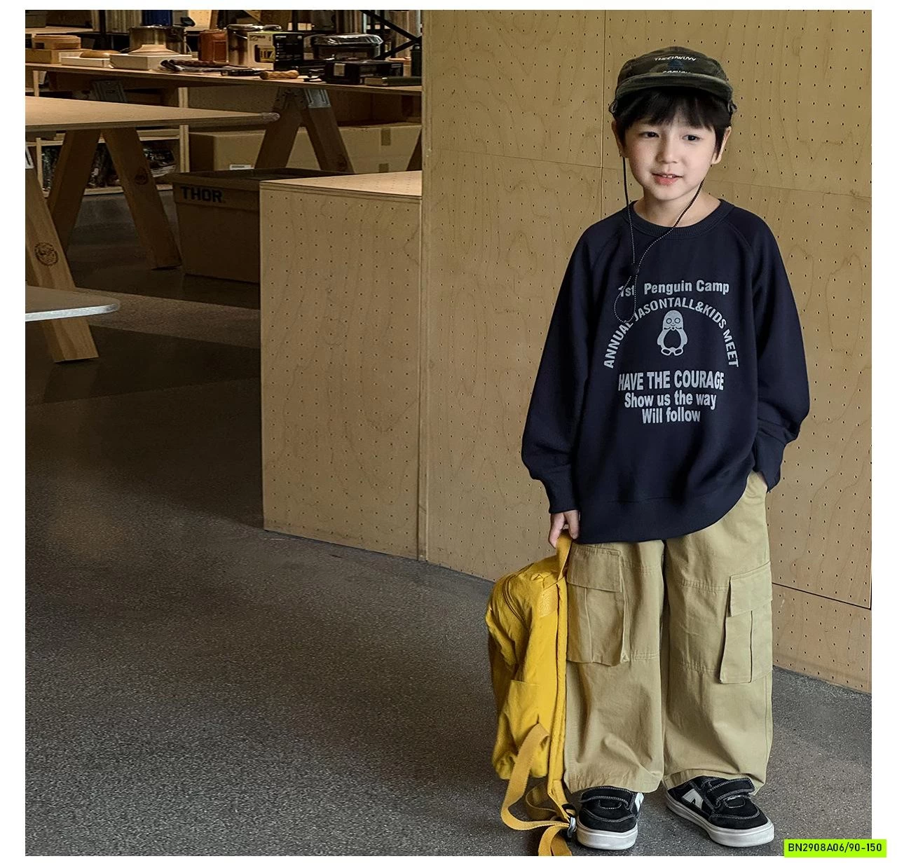 BAGGY THÔ TÚI HỘP AQ5036 AOAOKIDS