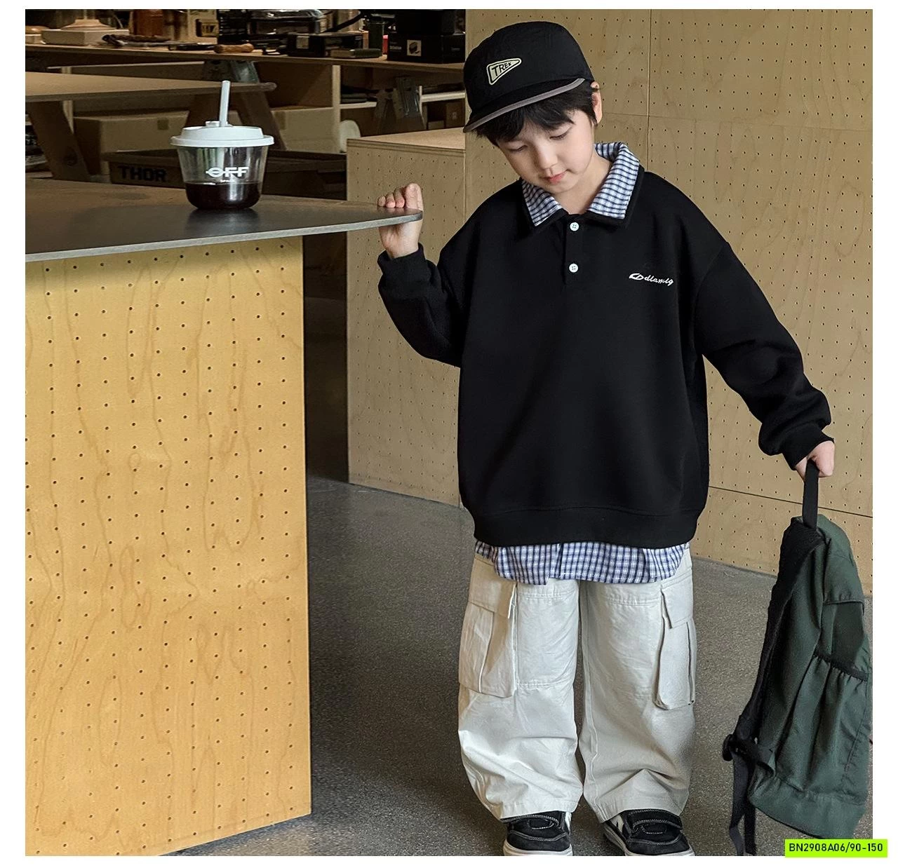 BAGGY THÔ TÚI HỘP AQ5036 AOAOKIDS