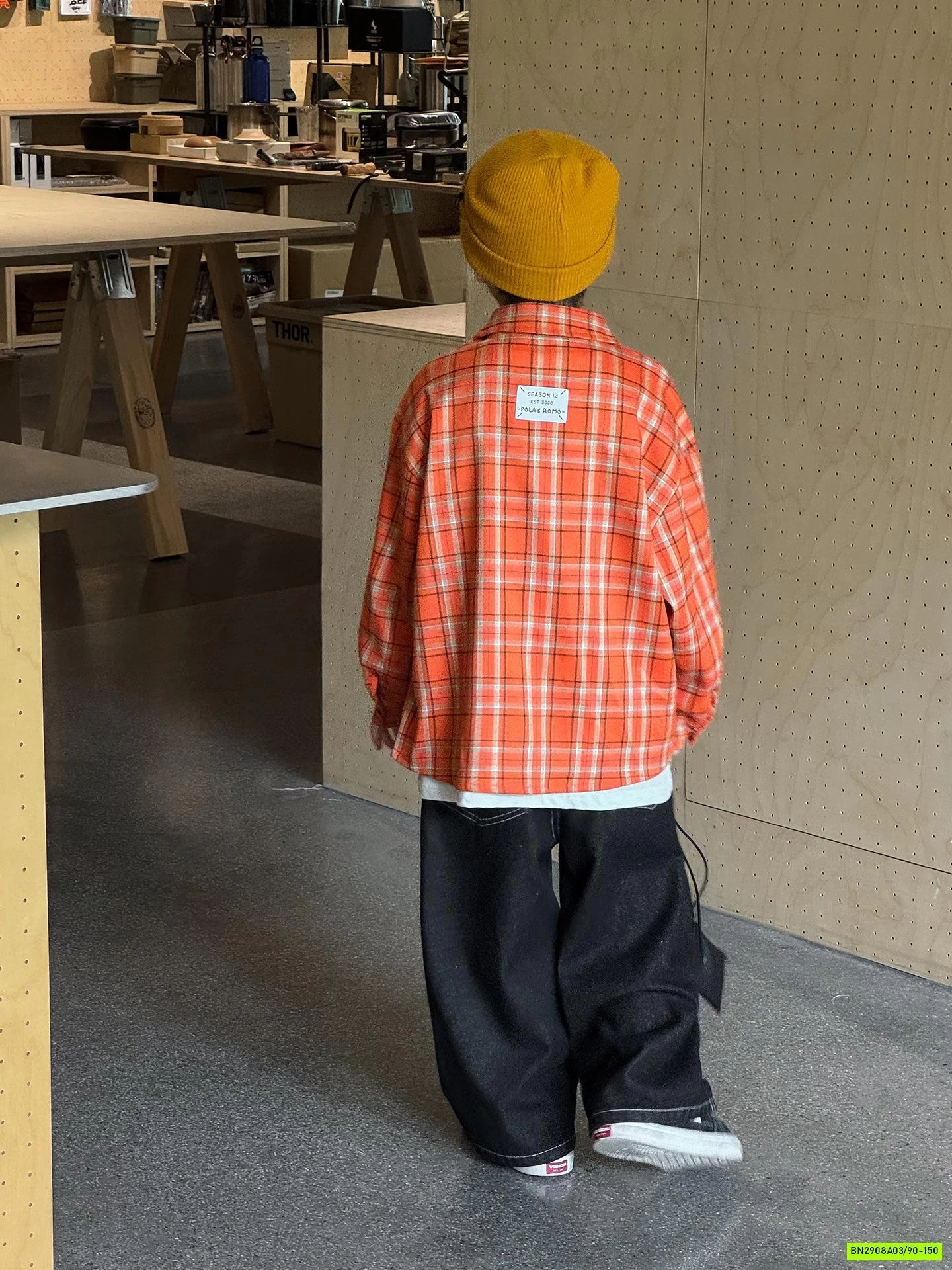 SƠ MI CARO CAM AQ5026 AOAOKIDS