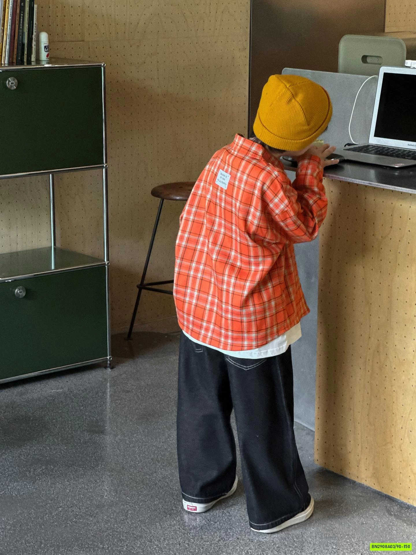 SƠ MI CARO CAM AQ5026 AOAOKIDS