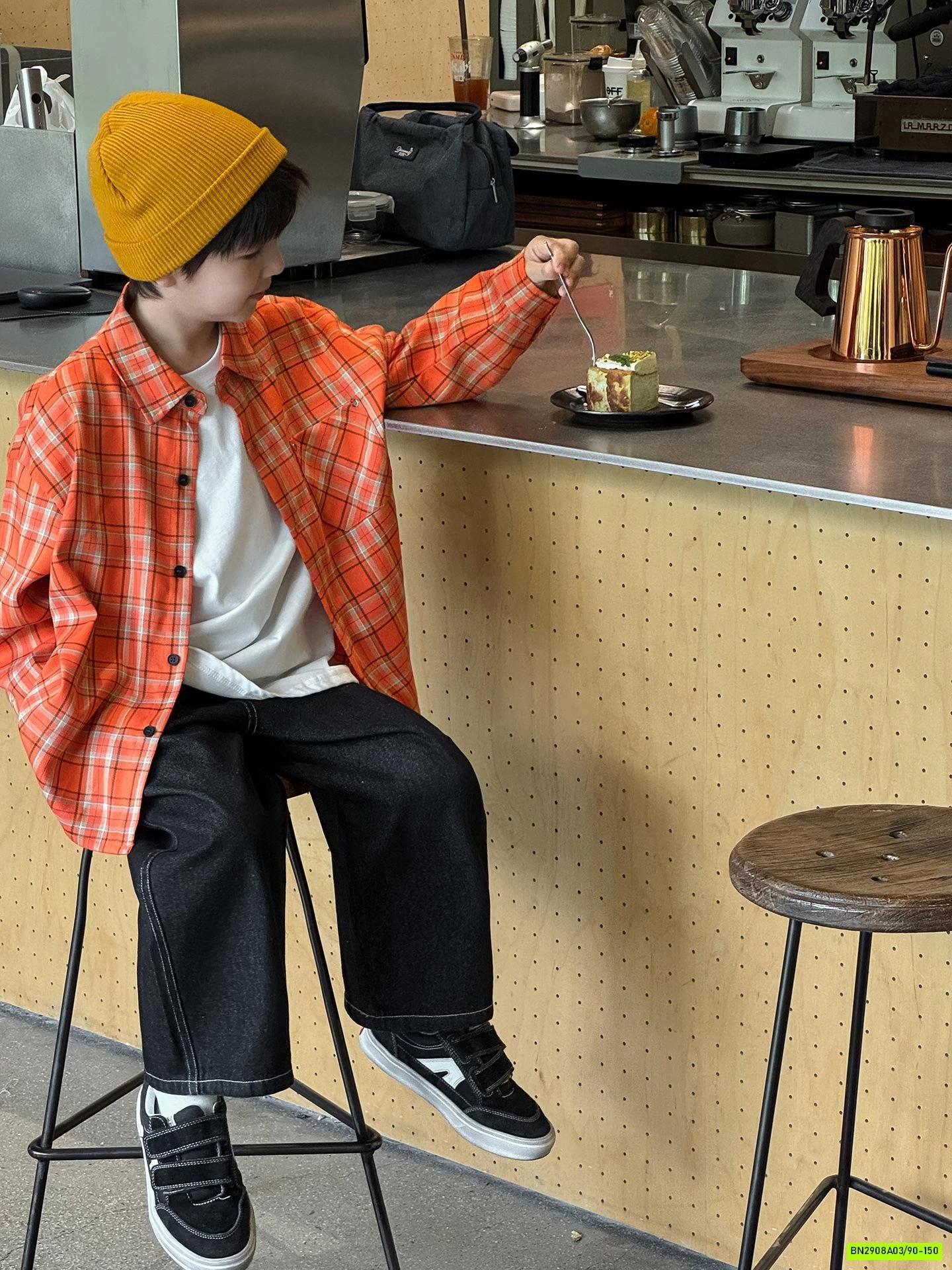 SƠ MI CARO CAM AQ5026 AOAOKIDS