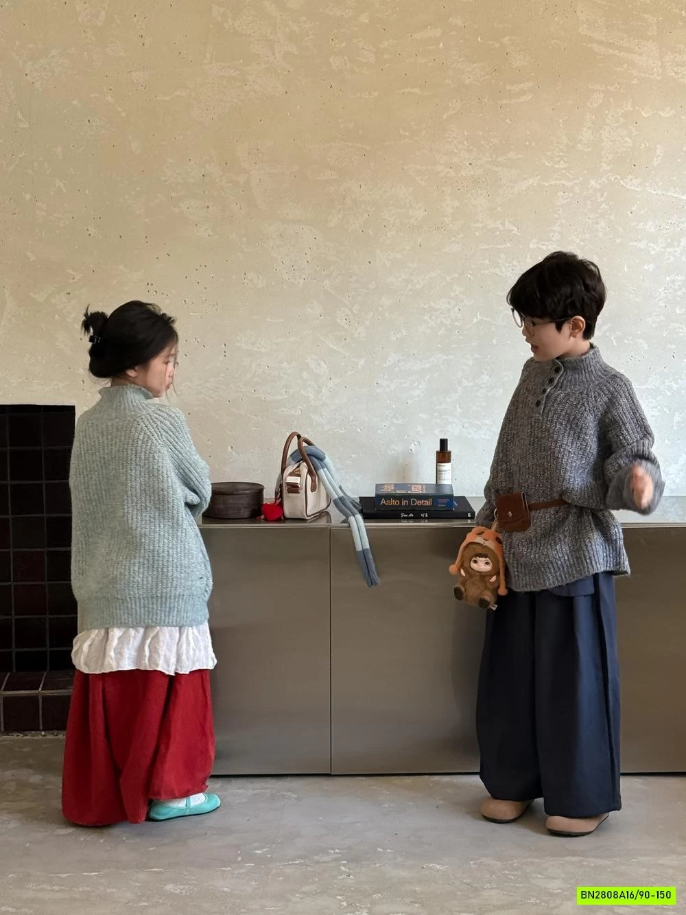 ÁO LEN CÚC CỔ KUMAIKIDS