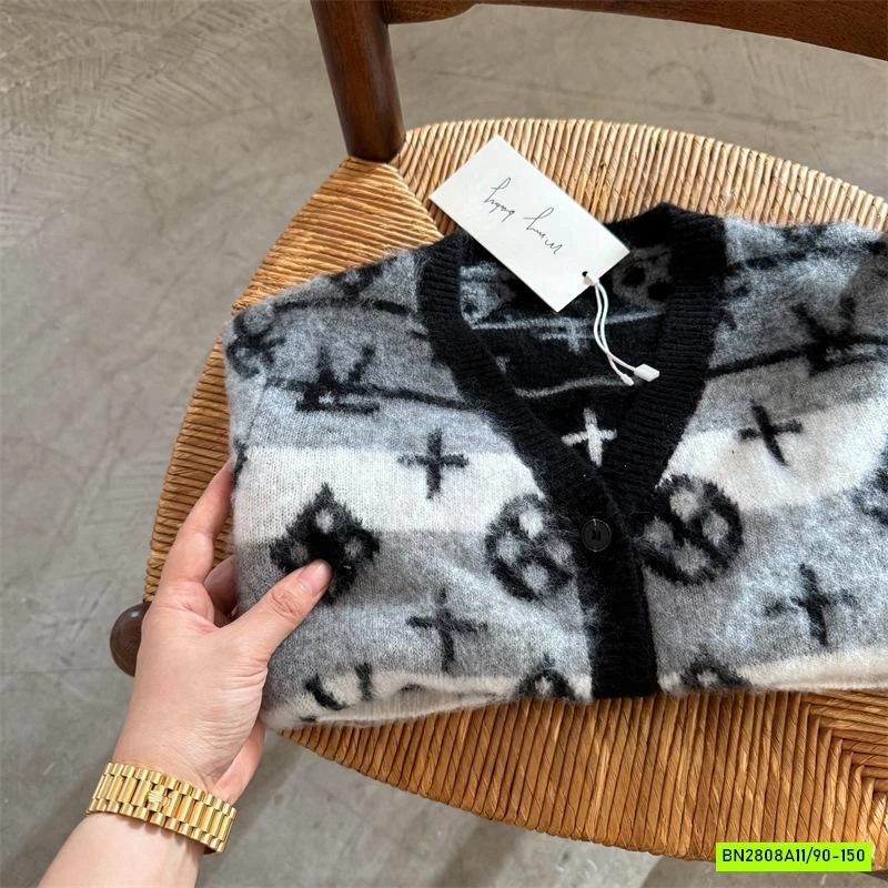 KHOÁC LEN LÔNG THỎ 7808 HỌA TIẾT MMY