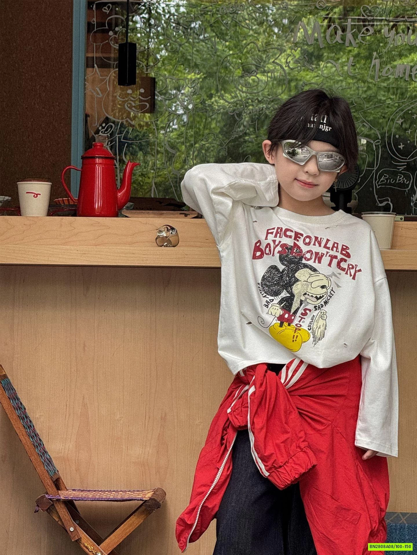 ÁO THUN DÀI TAY IN HÌNH MICKEY