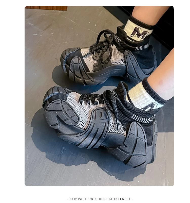 GIÀY CỔ LEN CHUN PHỐI MÀU CÁ TÍNH