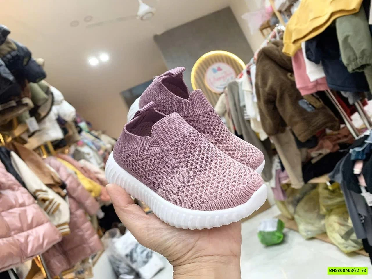 GIÀY CHUN LOANG MÀU SIZE NHÍ